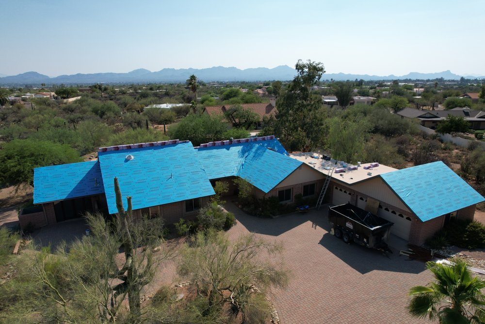 Modern Desert Roofing project
