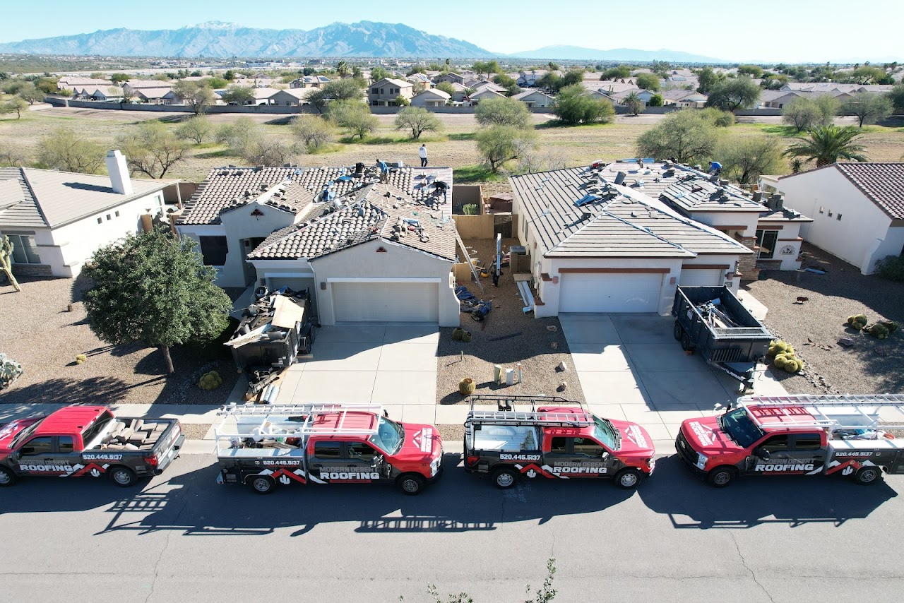 Modern Desert Roofing project